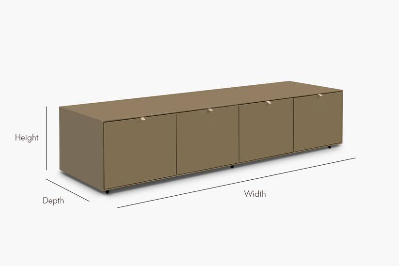 Leni 4 Drawer Entertainment Unit
