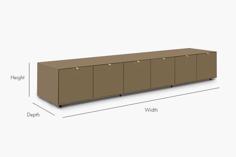 Leni 6 Drawer Entertainment Unit