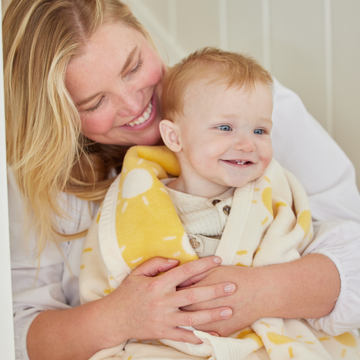 【MONCHOUCHOU】Happy Tenten Blanket ★3color You Are My Sunshine Baby & Toddler Blanket | ChappyWrap