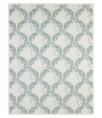 Boxwood Wreaths Blanket