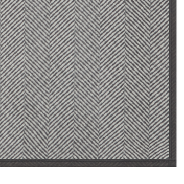 Harborview Herringbone Ash Blanket