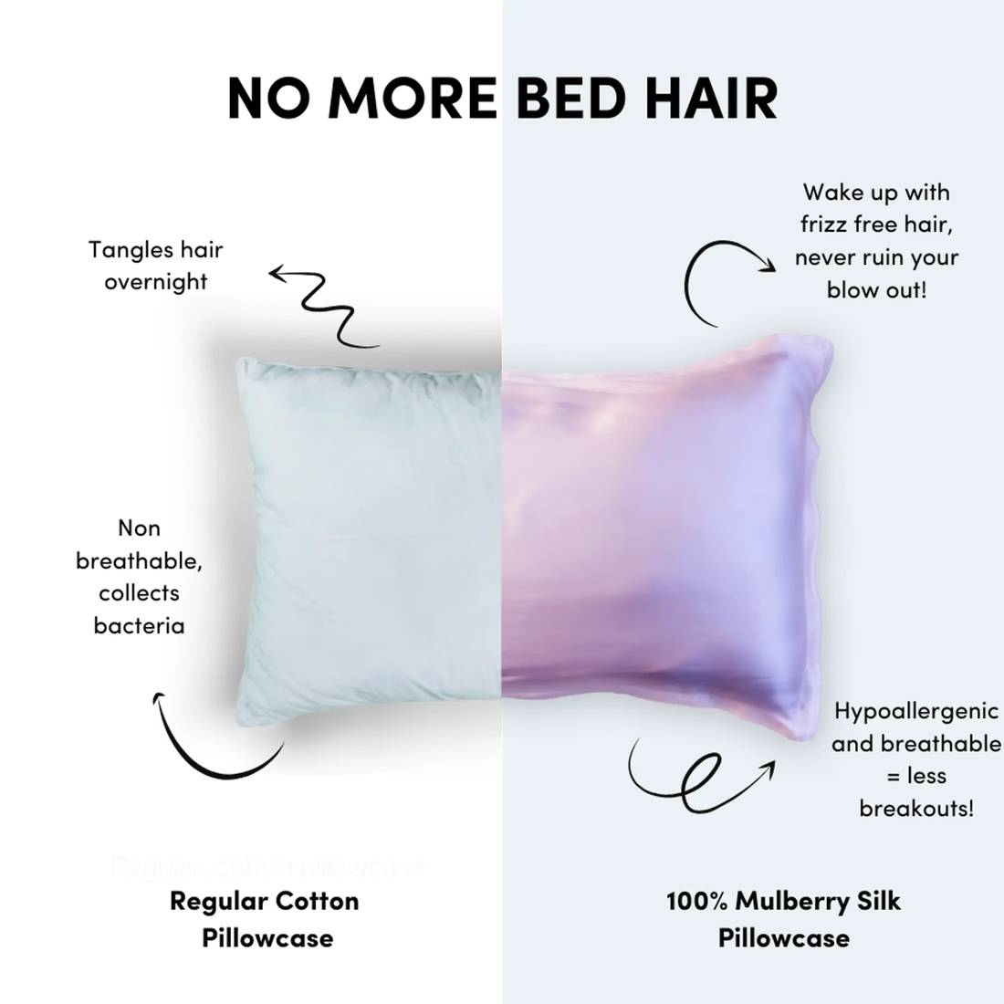 NEW Pump Mulberry Silk Pillow Case Pink