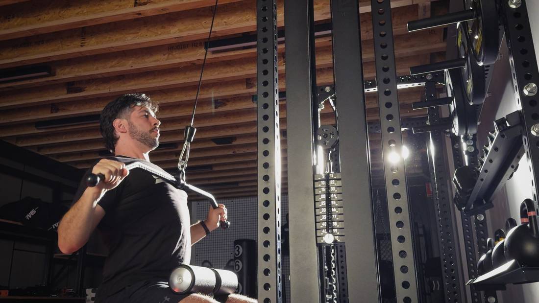 Lat Pull / Low Row Cable Tower Add On 150kg Stack - Vanta Series