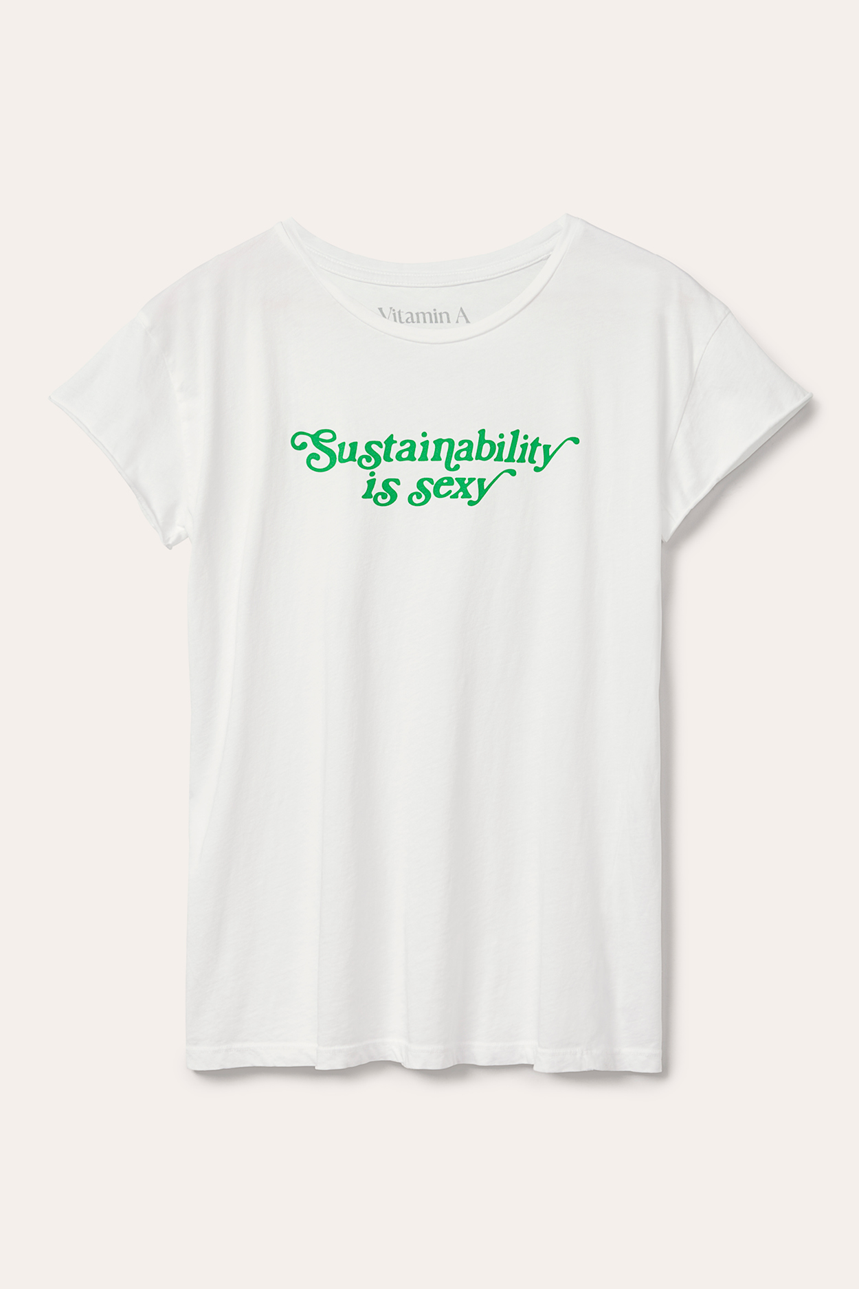 Sustainability is Sexy Organic Graphic Tee - Green
