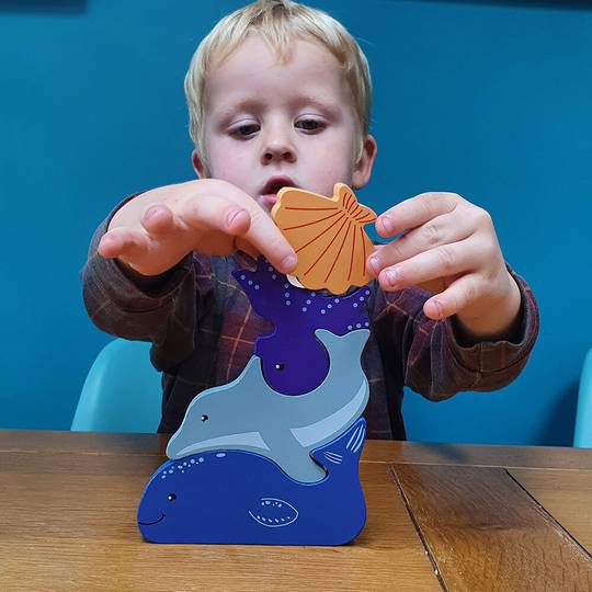 Ocean Puzzle - Wooden Toy For Kids
