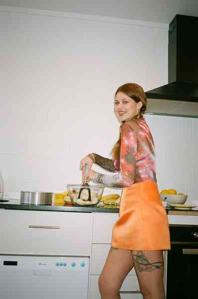 Vegan Friendly BundleEditorial Image  of person making cake