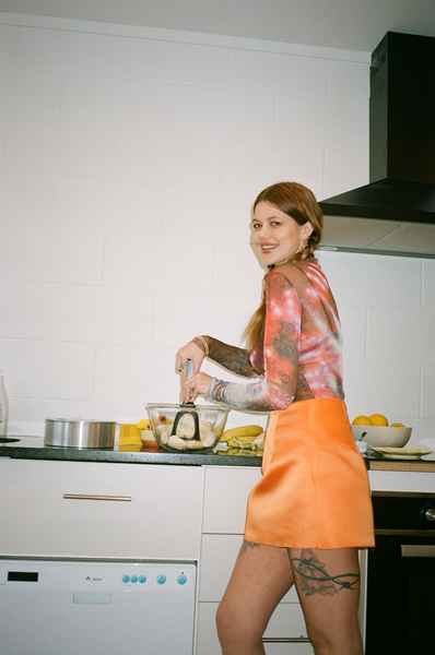 Vegan Friendly BundleEditorial Image of person making cake