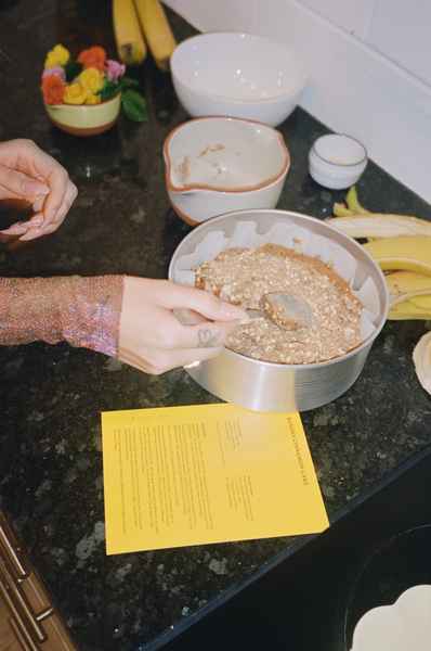 Vegan Friendly BundleEditorial Image of person making cake