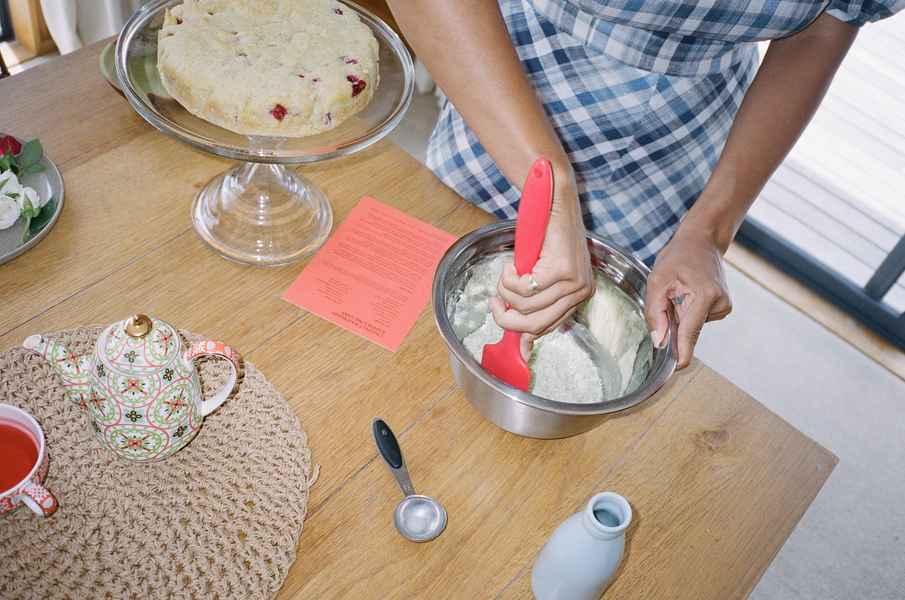 Vegan Friendly BundleEditorial Image of person making cake