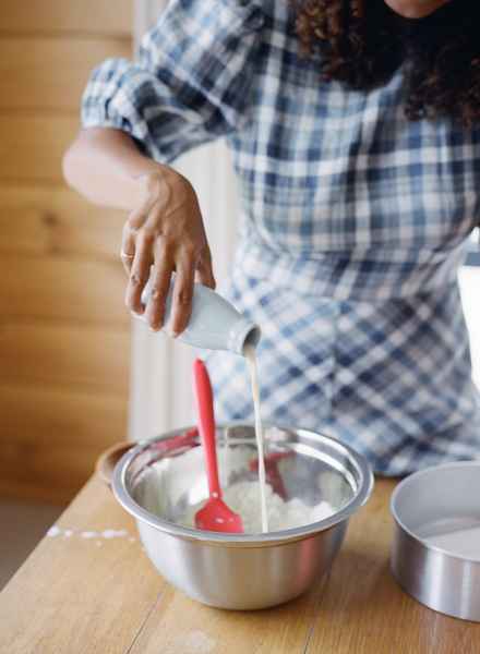 Vegan Friendly BundleEditorial Image of person making cake