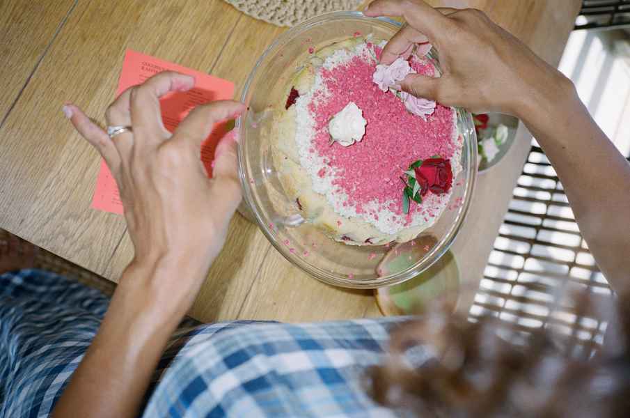 Vegan Friendly BundleEditorial Image of person making cake