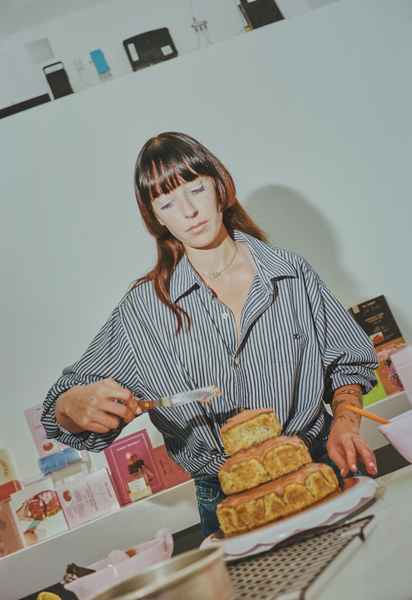 3-Tiered Cake KitEditorial Image of person making cake
