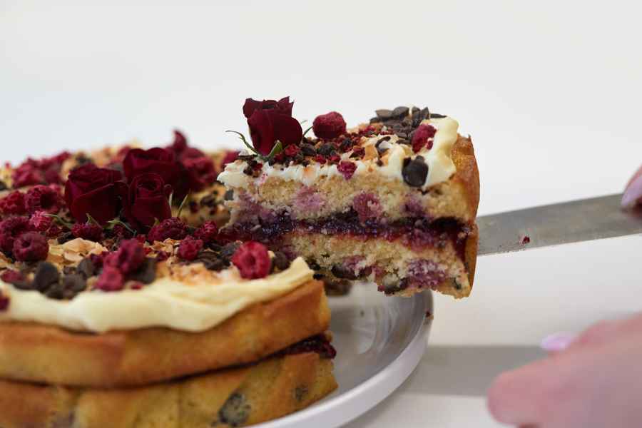 Sunday Baking 2Editorial Image of person making cake