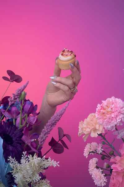 Sunday Baking 2Editorial Image of person making cake