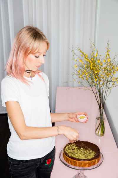 45 New and Unusual Cake RecipesEditorial Image of person making cake