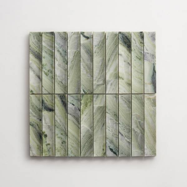 lapidary | etui petit mosaic sheet | jade green 