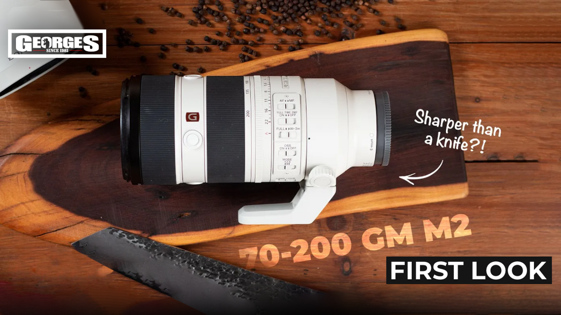 Sony FE 70-200mm F2.8 GM M2 Lens with Bonus NiSi Filter Kit