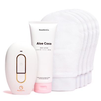 Silky Smooth Routine (Lumi 1 + 5 Gloves + Lotion)
