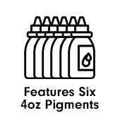 Bishop x Mister Cartoon Nocturnal Ink - Black & Grey 4oz Ink Set