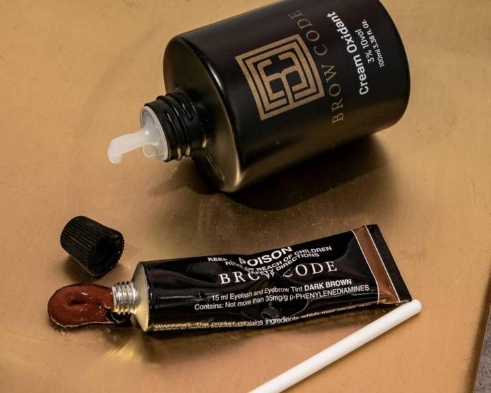 Professional Brow Tint Kit Brow Code Pro USA