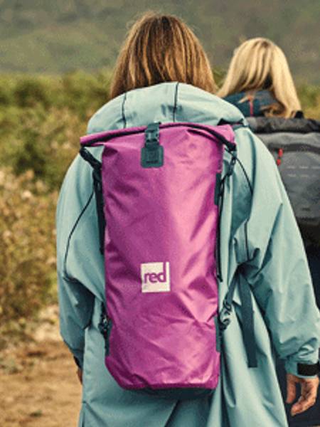 Coloured Rucksacks Waterproof Red Original Waterproof Bags, Backpacks & Coolers