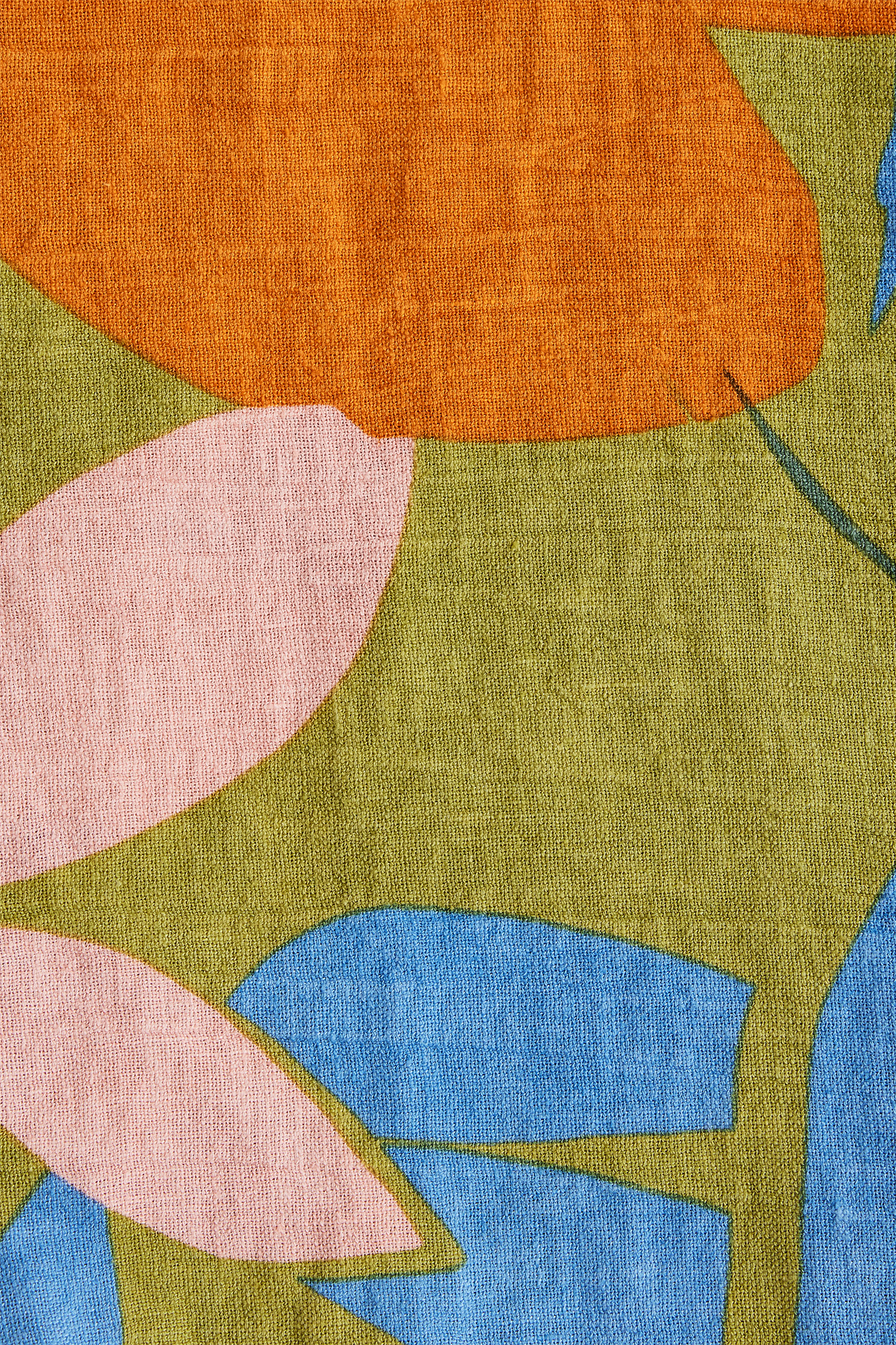 Matisse Crinkle Linen Fabric Swatch