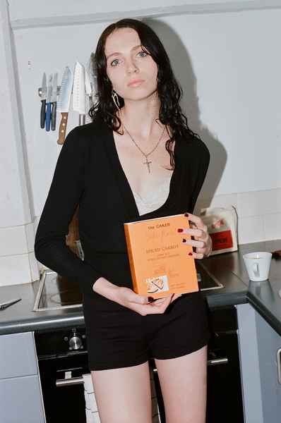 Spiced Carrot Cake KitEditorial Image of person making cake