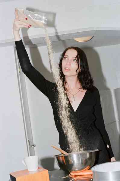 Spiced Carrot Cake KitEditorial Image  of person making cake