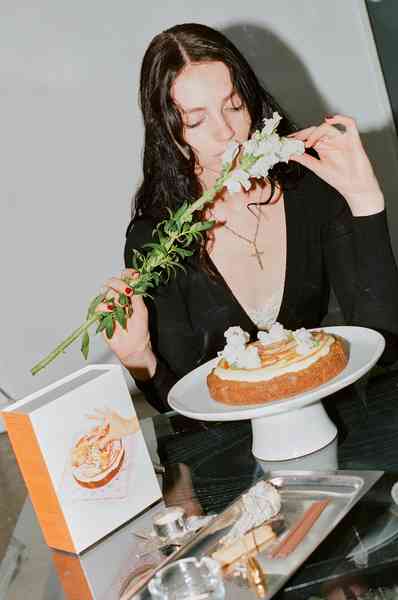 Spiced Carrot Cake KitEditorial Image  of person making cake