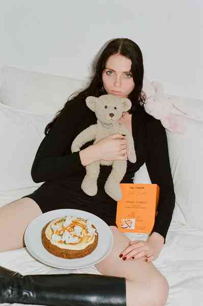 Spiced Carrot Cake KitEditorial Image  of person making cake