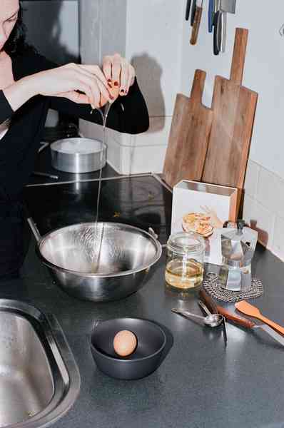 Spiced Carrot Cake KitEditorial Image  of person making cake