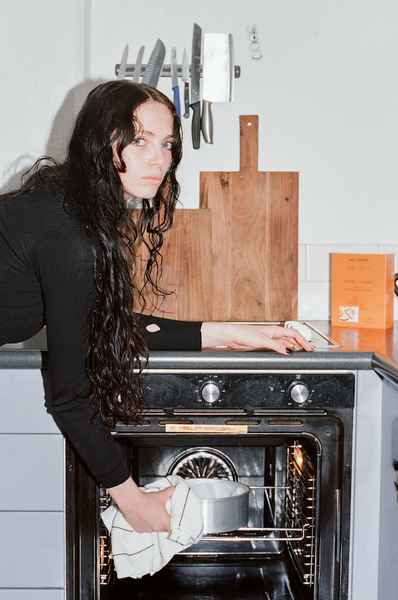 Spiced Carrot Cake KitEditorial Image of person making cake