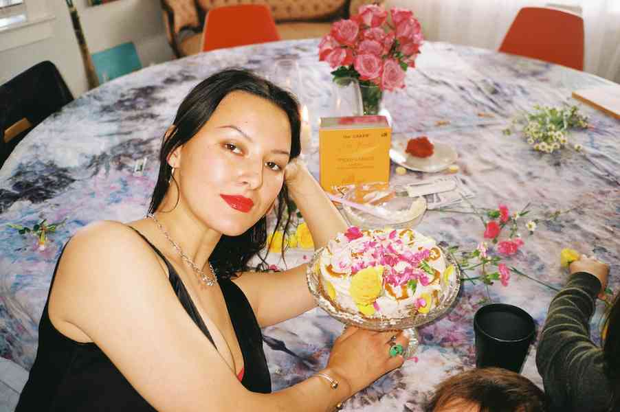 Spiced Carrot Cake KitEditorial Image  of person making cake