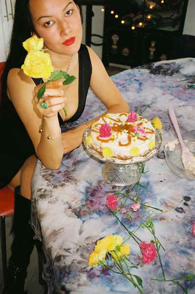 Spiced Carrot Cake KitEditorial Image of person making cake