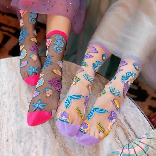 Sock candy mermaidcore socks bundle mermaid theme socks for women