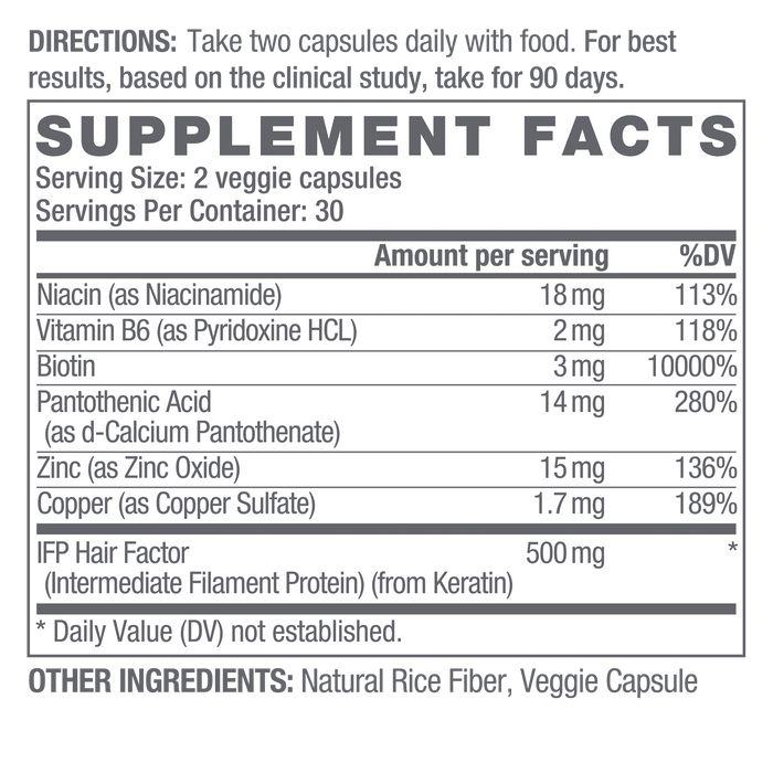 supplement facts