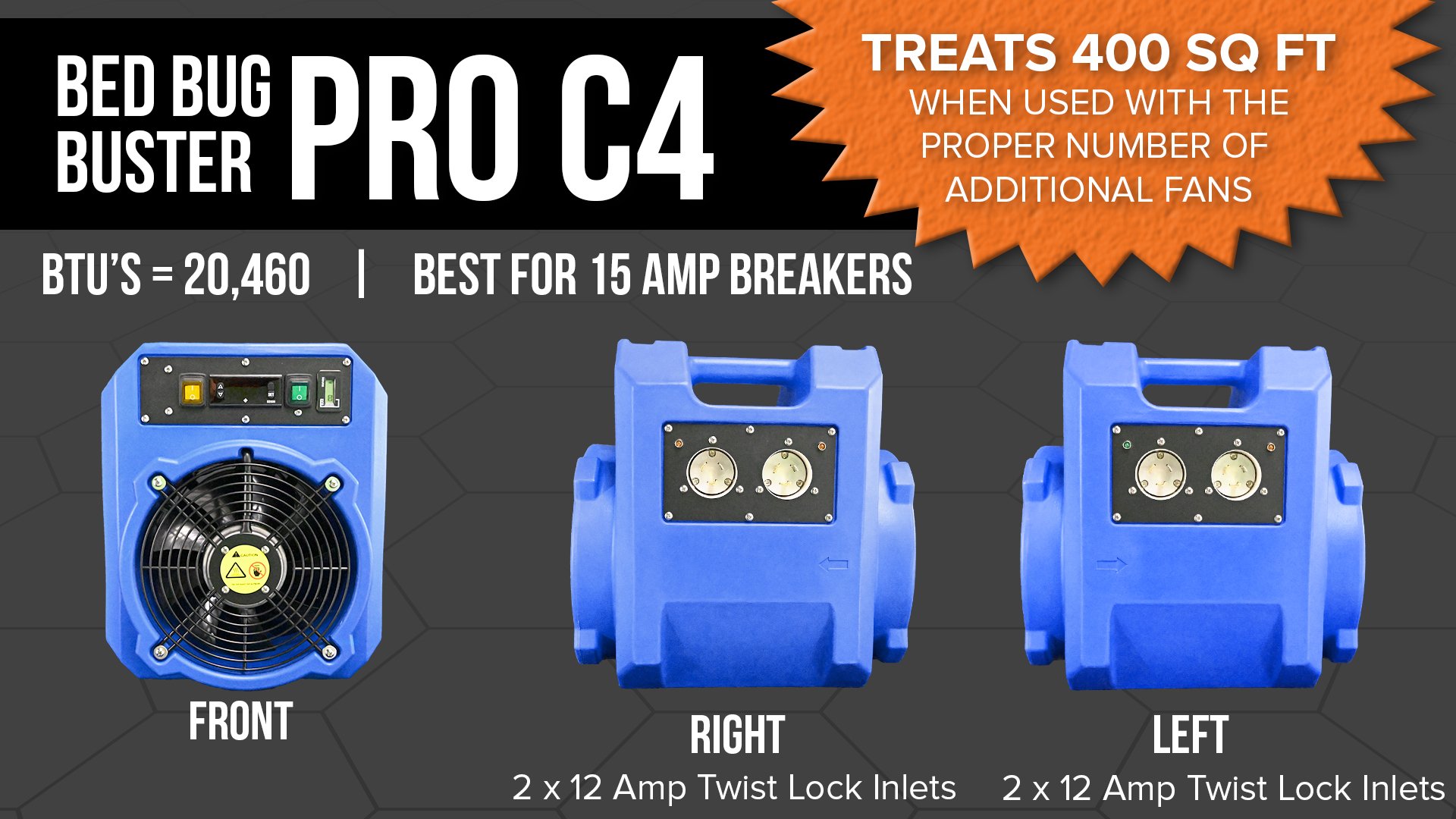 BED BUG BUSTER PACKAGE SALE | CONVECTEX BED BUG HEATERS