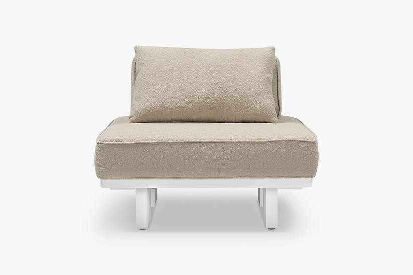 Outdoor Sunset Slipper Chair