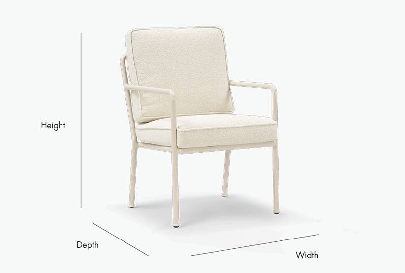 Outdoor Gloss Rowe II Dining Chair