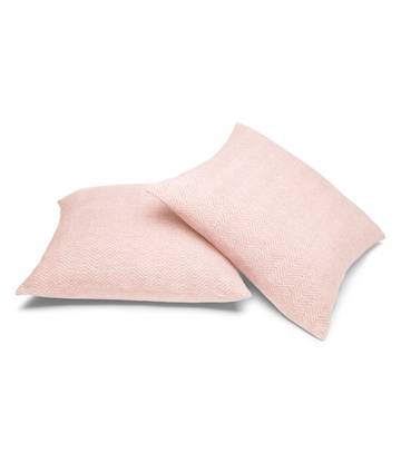 Bayside Herringbone Throw Pillow Covers