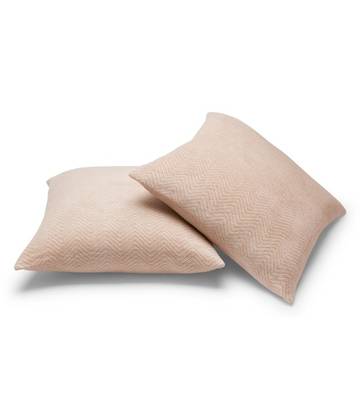 Bayside Herringbone Throw Pillow Covers
