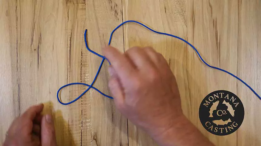 How to tie a perfection loop