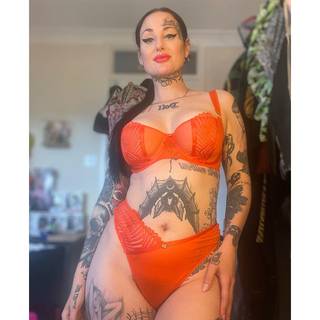 Scantilly Authority Balcony Bra Lava Red as worn by @dixiedread