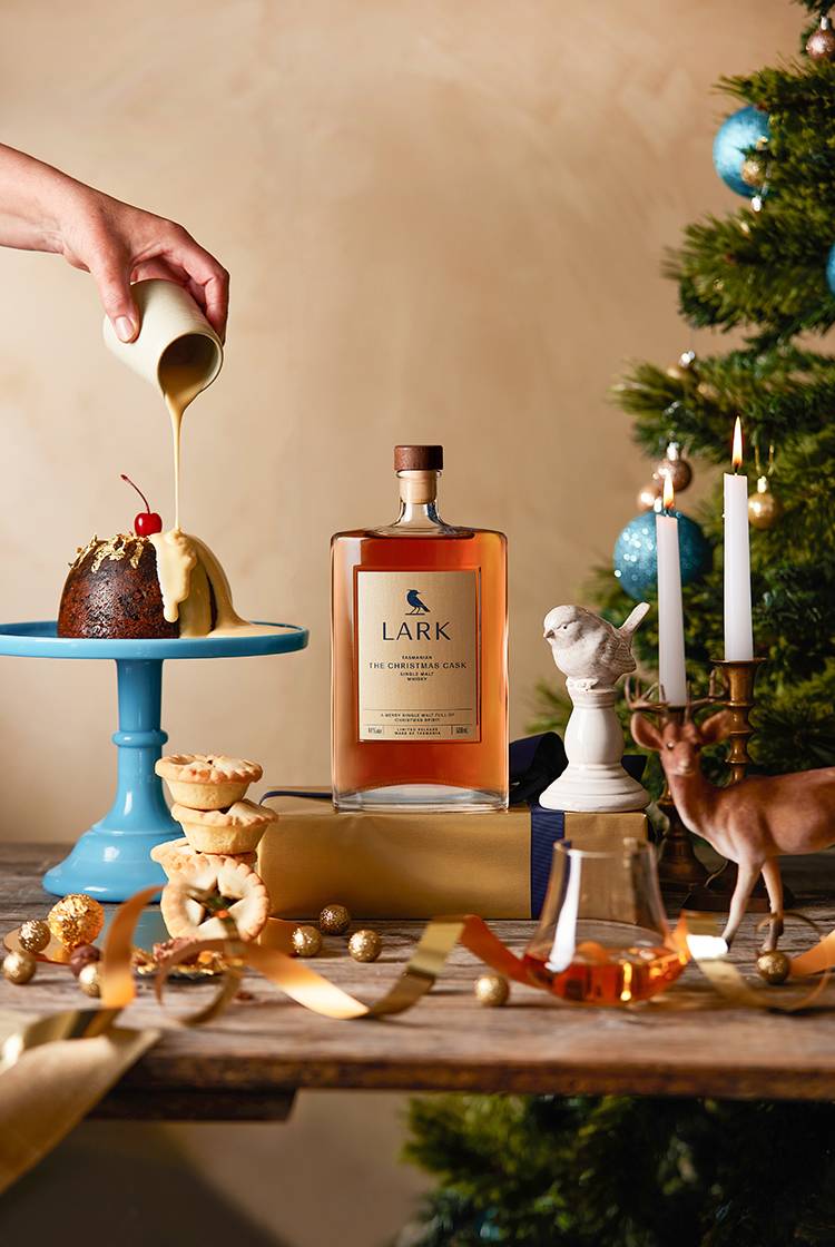 The Christmas Cask + Glencairn Glass