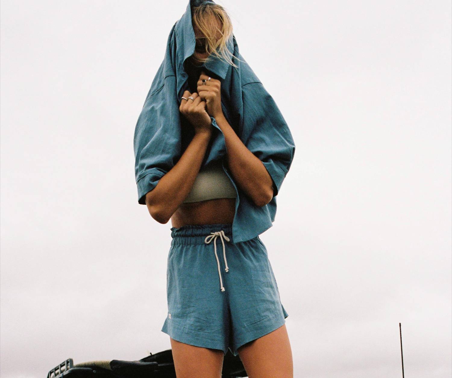 Tidal Linen Short