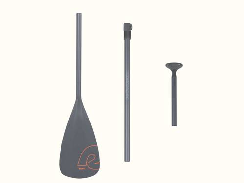 A gray 3pc Adjustable Paddle.