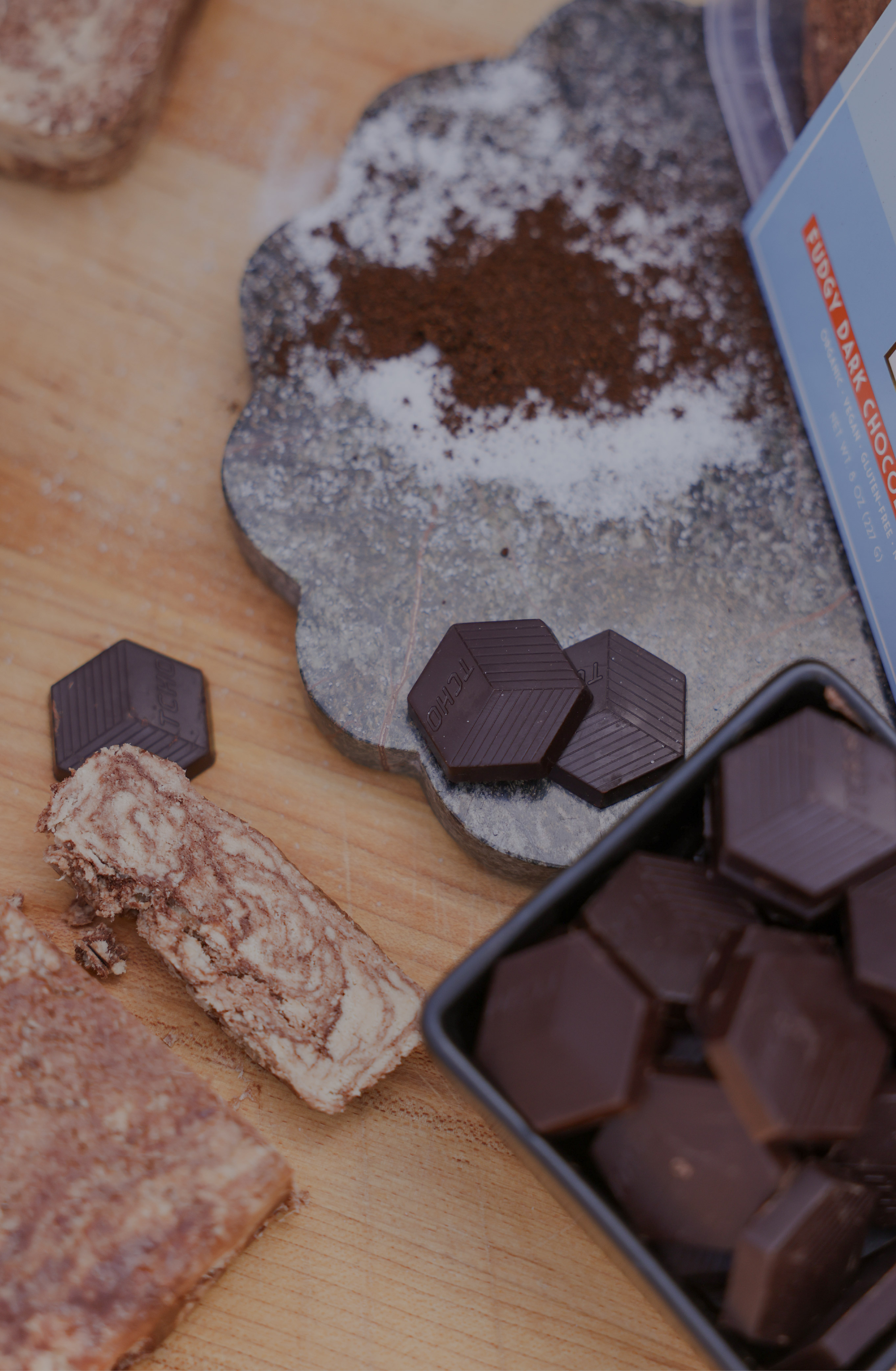Fudgy Dark Chocolate Sea Salt Halva