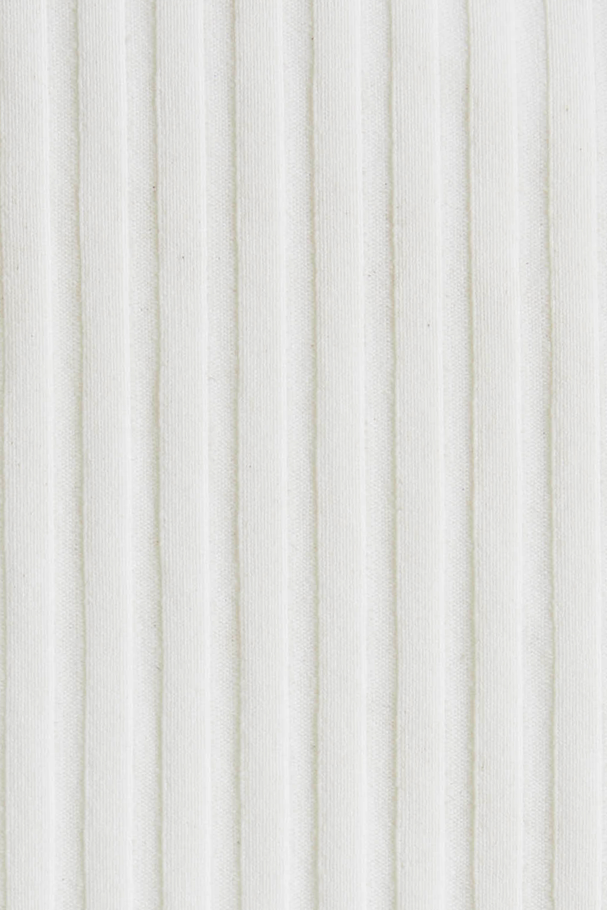 White EcoRib fabric swatch
