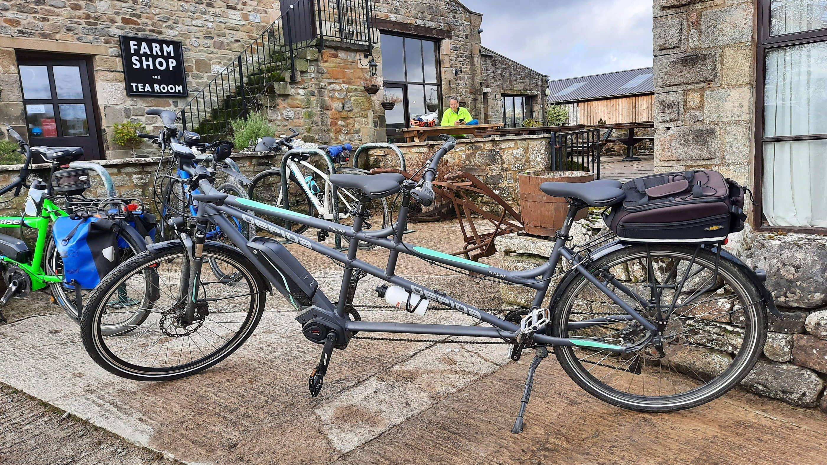 Tandem cheap bike halfords