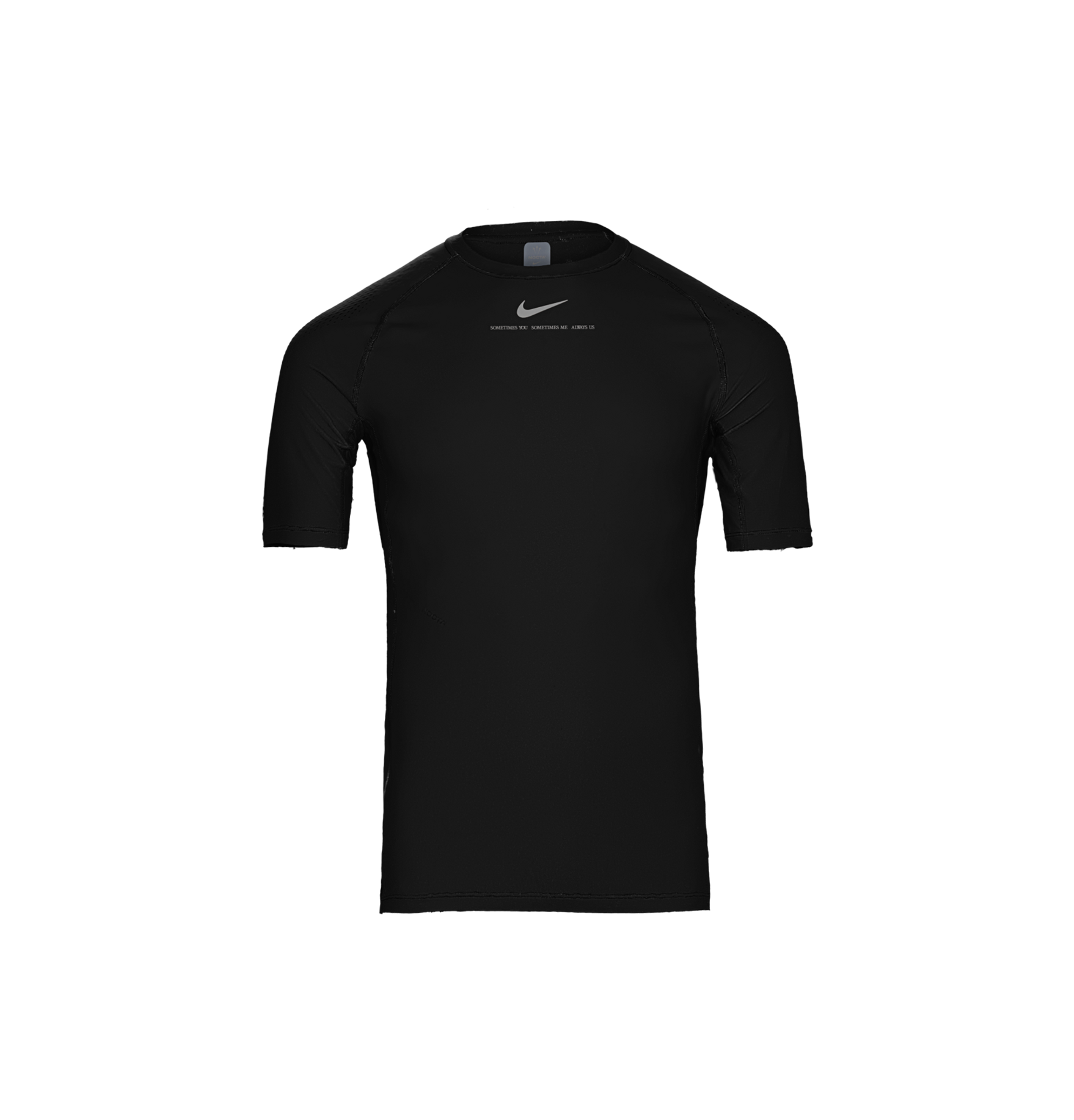 SS BASE LAYER TOP - BLACK image.